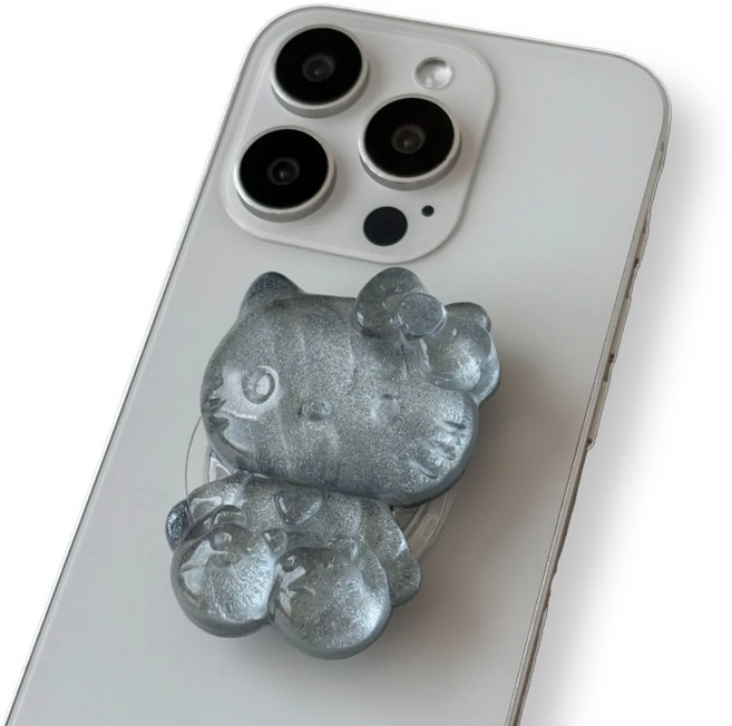 러블리 마블 키티 스마트톡, 일반부착형, 1개, 그레이