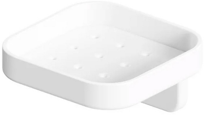 욕실 배수 보관함 작은 흰색 액세서리 펀치없는 벽걸이 형 선반 세척 용품, 01 1, 1개