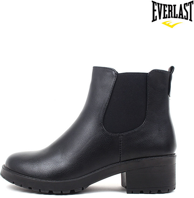 [고급인솔증정] 에버라스트 E모르간 여성 겨울 털 부츠 앵클 숏 부츠 따뜻한 기모 안감 논슬립 미끄럼방지 키높이 통굽 5.5cm