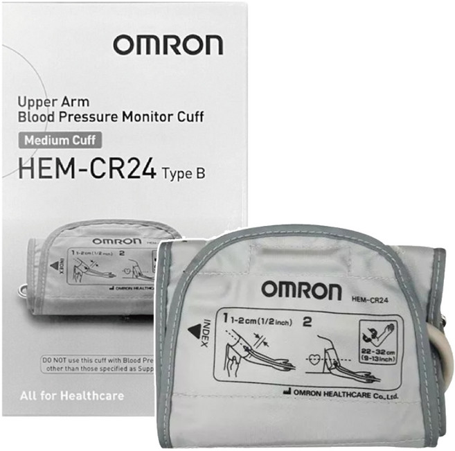 OMRON 歐姆龍 血壓計壓脈帶 M (22-32cm) HEM-CR24, 1個, 1個裝