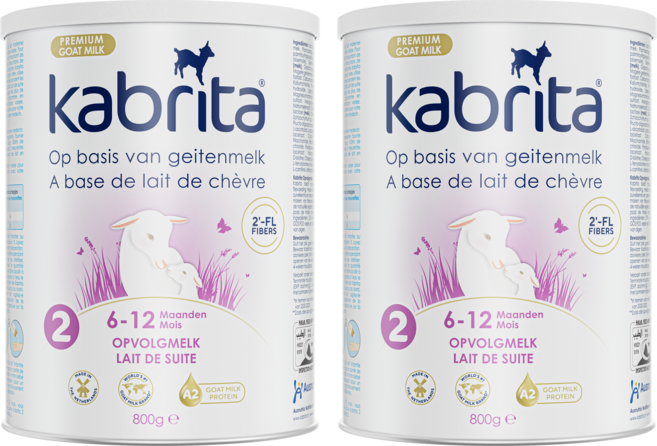 [사은품 증정] 카브리타 네덜란드 프리미엄 산양분유 2단계 800g 유통기: 26.12.17, 2개