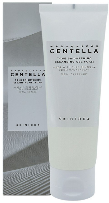 스킨1004 마다가스카르 센텔라 톤 브라이트닝 클렌징 젤 폼, 125ml, 1개