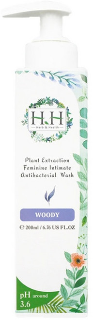 HH 草本新淨界 私密植萃抗菌潔淨露 悠然木質, 200ml, 1瓶