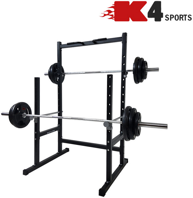 K4스포츠아몸디 하프랙 미니랙 스쿼트랙 데드리프트 파워랙 랫타워 멀티짐 홈짐 복합헬스머신(K4-209), 하프랙(K4-209)