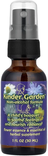 Flower Essence Services Kinder Garden™ Non-Alcohol Formula 1 oz 30 mL, Flower Essence Services, Kinde, 1개, 30ml - 쿠팡
