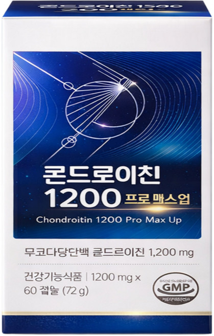 맥스 콘드로이친 1200 관절 연골 통증 제 품, 120개, 1정
