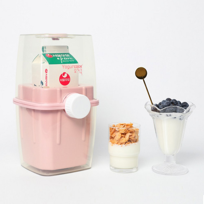 요거쿡 요거트 제조기 사각 YC-01, 투명그린, 1개