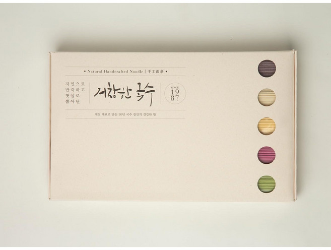 거창한국수 오방색국수 (거창국수 수제국수 장인국수), 1개, 1kg