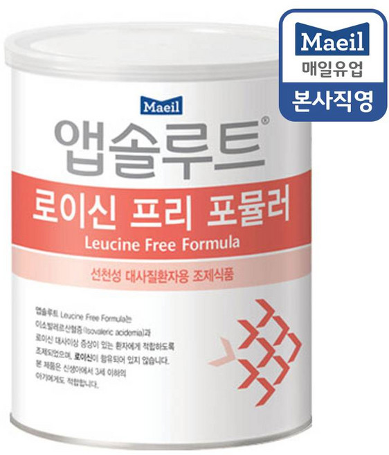 앱솔루트 선천성분유 LF 350g 1캔, 매일유업앱솔루트선천성분유LF350g1캔, 1개