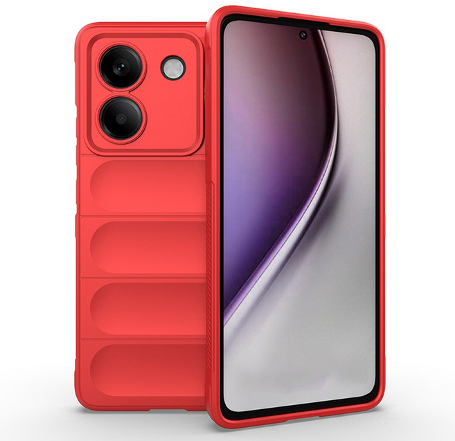 Funda 샤오미 호환 Poco M7 Pro 5G 소프트 실리콘 충격 방지 케이스 PocoM7Pro Poko Little M 7 M7Pro 렌즈 보호 커버, For Poco M7 Pro, HKhd-Red