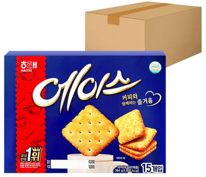 해태 에이스 364g 10개, 36.4g