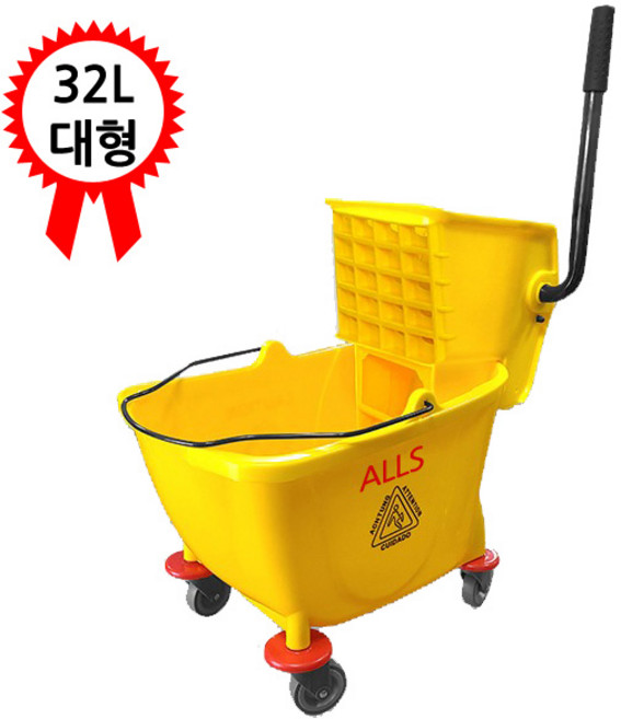 ALLS 마포 대걸레 짤순이 32L 대형, 1개