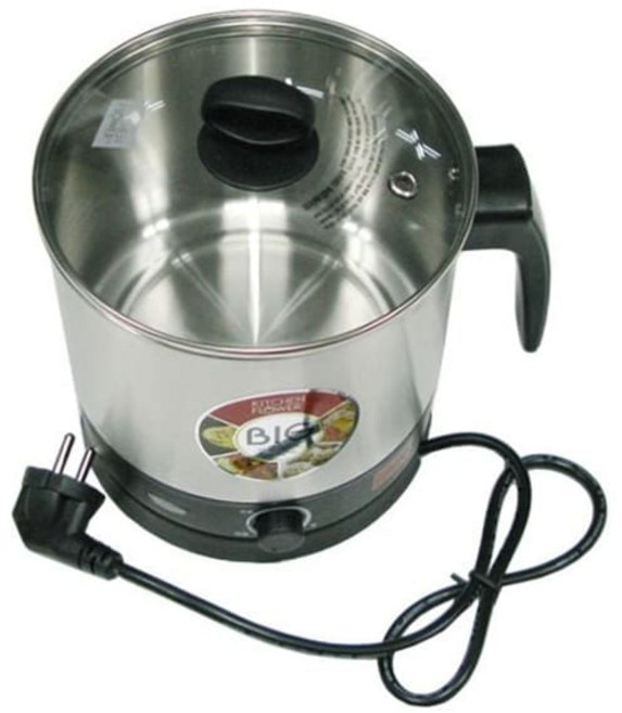 키친플라워 전기포트 라면포트 주전자 멀티 쿠커 2L, 본상품