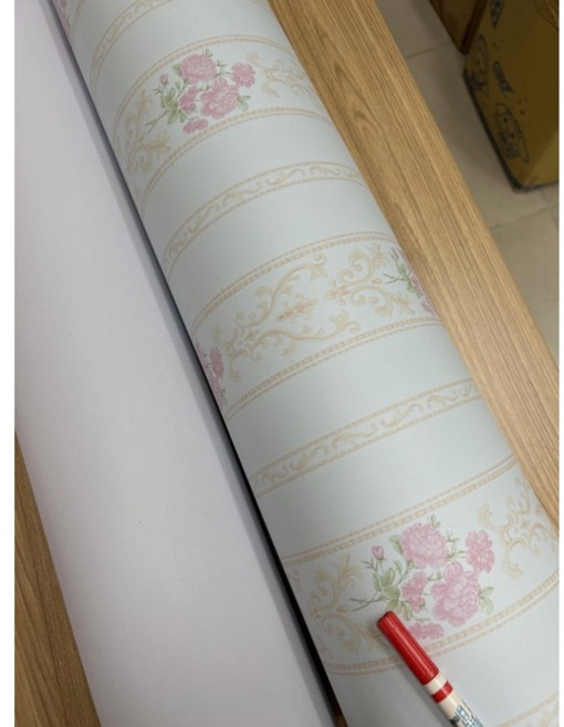 韓式自黏PVC壁紙 藍精靈-超取限制6份寬度對切, 藍精靈-超取限制6份寬度對切左右兩邊