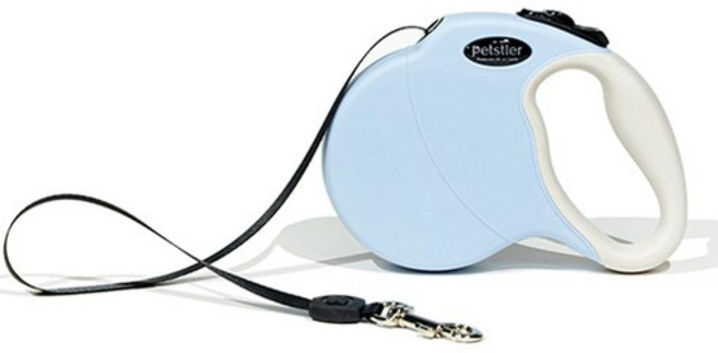 페슬러 반려동물 자동 리드줄 4m 산책줄 꼬임방지, 04.스카이블루, 1개