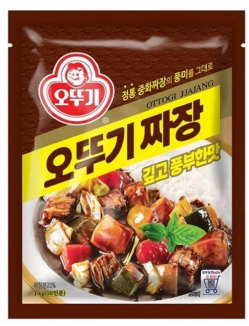 오뚜기 짜장 깊고 풍부한맛 과립형, 1kg, 1개