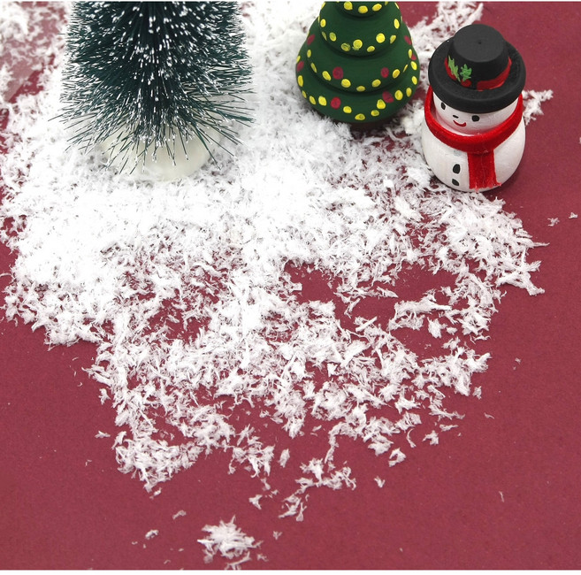 인공 눈송이 눈가루 크리스마스 만들기재료 디오라마, 10g(1봉)