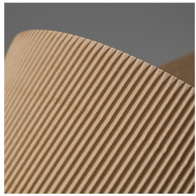 두성 크라프트골판지 4절 K02 (10매) / 종이골판지 크라프트 칼라골판지 색골판지 종이공예