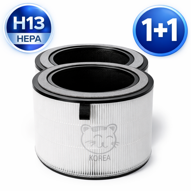 LG 공기청정기 필터 퓨리케어360 H13 호환 AS300DWFA AS309DWA AS190 국내산, 1세트, 선택옵션, 프리미엄 H13 1+1 (탈취강화)