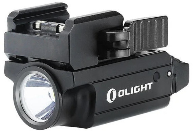 YMS Olight PL MINI 2 戰術槍燈 1913導軌 600流明, 黑色, 1個