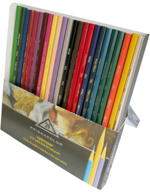 프리즈마 베르신 유성색연필 세트 24색 SF02427, 2세트