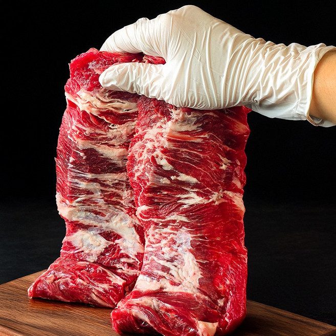 호주산 깔끔손질 양지 안창살 소고기 구이용 300g x 4개 (총 1.2kg)