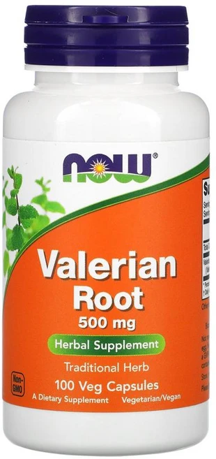 나우푸드 발레리안 루트 천연 숙면 쥐오줌풀 길초근 뿌리 500mg, 100정, 1개 - 쿠팡