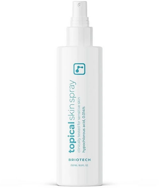 BRIOTECH 국소 스킨 스프레이 민감한 피부용 하이포아염소산 HOCl 페이셜 미스트 자극에 대한 전신 지원 홍조 진정 발 및 두피 226.8g(8온스) (1팩) 21 - 쿠팡