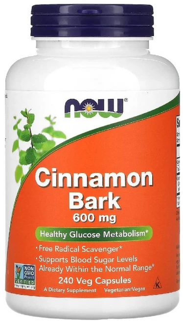 나우푸드 계피 껍질 600mg 베지 캡슐 240정 1개 - 쿠팡