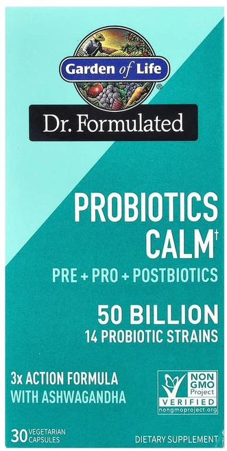 가든오브라이프 유산균 프로바이오틱스 가스 및 팽만감 500억 캡슐 30정, 1개 - 쿠팡