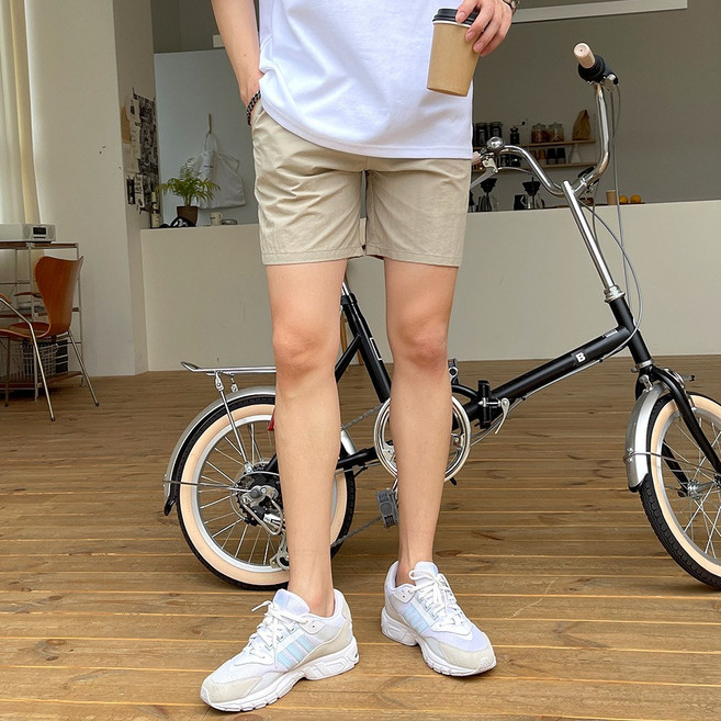 더맨쉽 발수코팅 바스락 나일론 타슬란 5부팬츠 SBTCP12004