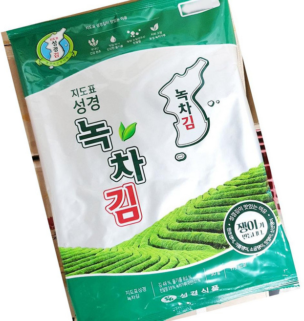 조미 녹차 전장김 성경 30g 재래김 파래김 반찬
