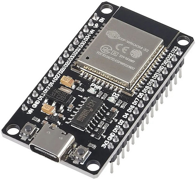ESP32 WIFI + 블루투스 듀얼 모드 WROOM 32 USB C타입 CH340 드라이버