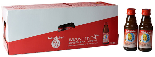 [코스트코] 로트벡쉔 이뮨 플러스 11 바이탈 미니 125ml x 24병 675159