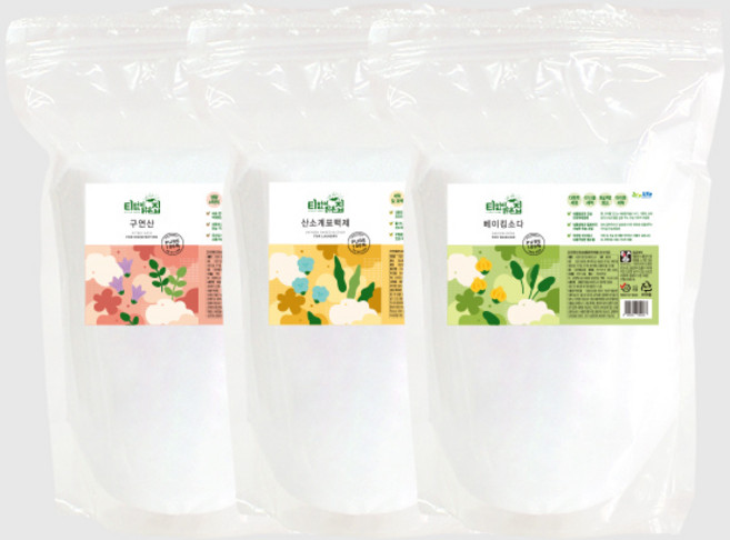 조이라이프 구연산+산소계+베이킹소다 3kg (각1kg지퍼백), 1개