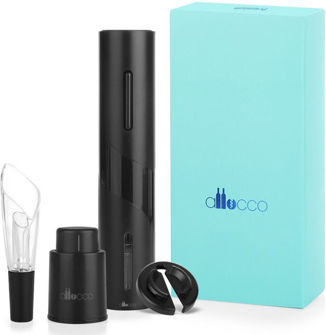 건전지포함 풀세트 전동 와인오프너 4in1 KC인증 국내배송 모토잉패밀리 mty10 프리미엄모델 국내배송 국내배송확인, 1개