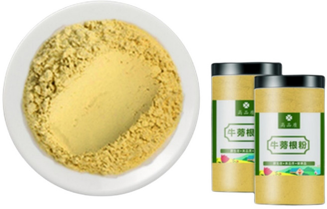 관백초 우엉 우방근 가루, 4개, 500g