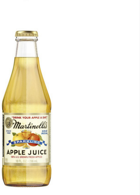 마르티넬리 골드메달 스파클링 애플주스, 296ml, 144개