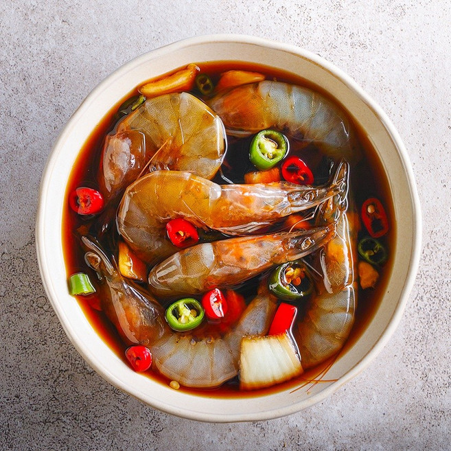 삼복호 한끼반찬 간장새우장 6마리 1통(350g), 1개, 350L