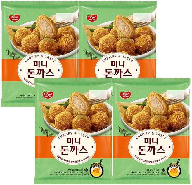 [동원] 미니돈까스 400g x 4개