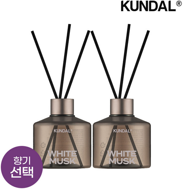 쿤달 퍼퓸 디퓨저 200ml x2개(향 10종 택 1), 플라워가든, 2개
