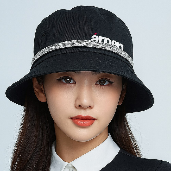 아덴골프 모자용 고정 슈슈밴드, 실버, 1개