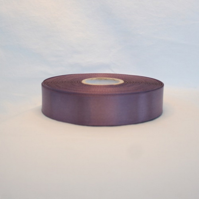 핸드메이크 고밀도 주자 공단 리본끈 25mm x 50Y 60가지 색상, c43 가지색