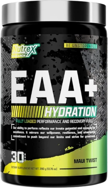 Nutrex Research EAA+ 하이드레이션 마우이 트위스트 390g(13.8oz), Nutrex Research, EAA+ 하이드레이션,, 390g, 1개 - 쿠팡