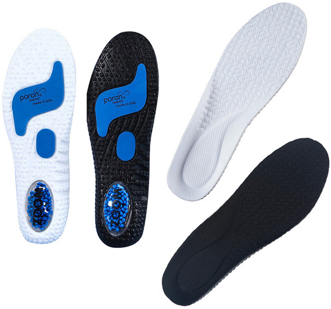 제스트윈 남자 여성 깔창 족저근막염 푹신한 신발 인솔 기능성 아치 평발 에어쿠션, 화이트, 225mm~240mm, 1개