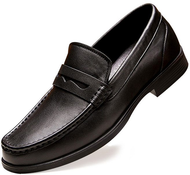 [ 보이앤맨 ] 천연 소가죽 남자 로퍼 신발 남성 캐주얼화 편한 슬립온 단화 슈즈 (사이즈 245/250/255/260/265/270/275/280)