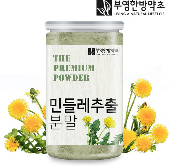 부영한방약초 민들레가루 200g 국산 민들레차, 1개