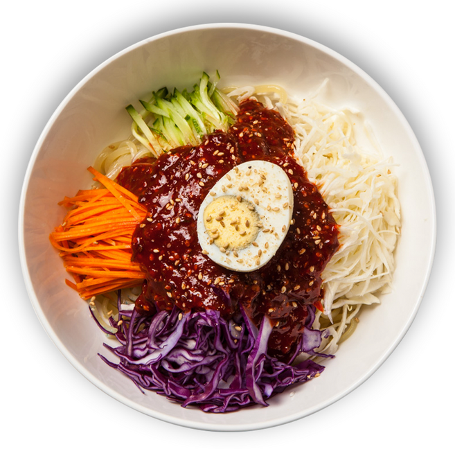 보영만두 쫄면 2인분 중간맛, 510g, 2개