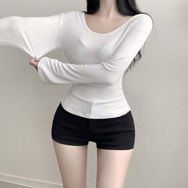 역대급 팔뚝커버 팔뚝살소멸 말라핏 체형보정 커비 긴팔티셔츠