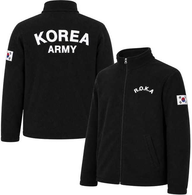 7위 - 로카 후리스 태극기자수 폴라 방한 집업